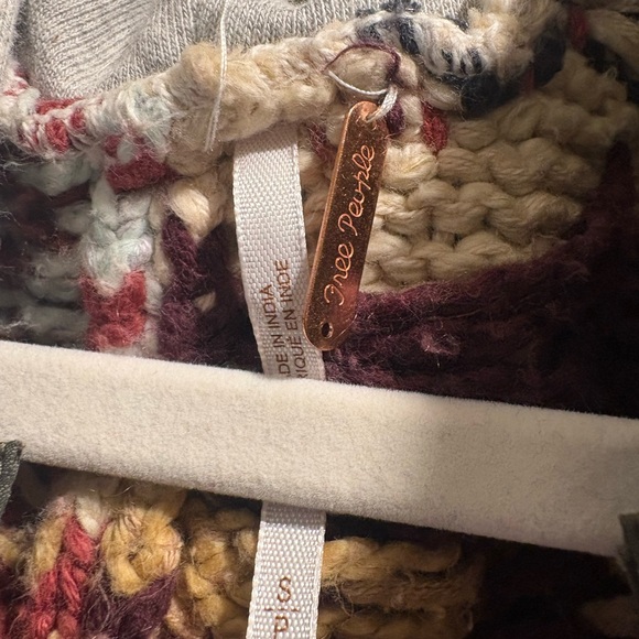Free People Home Spun Cardi Small Women with Hood - Picture 4 of 8